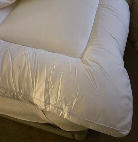 Customer photo review of CloudTopper™ Luxury Thick Mattress Topper