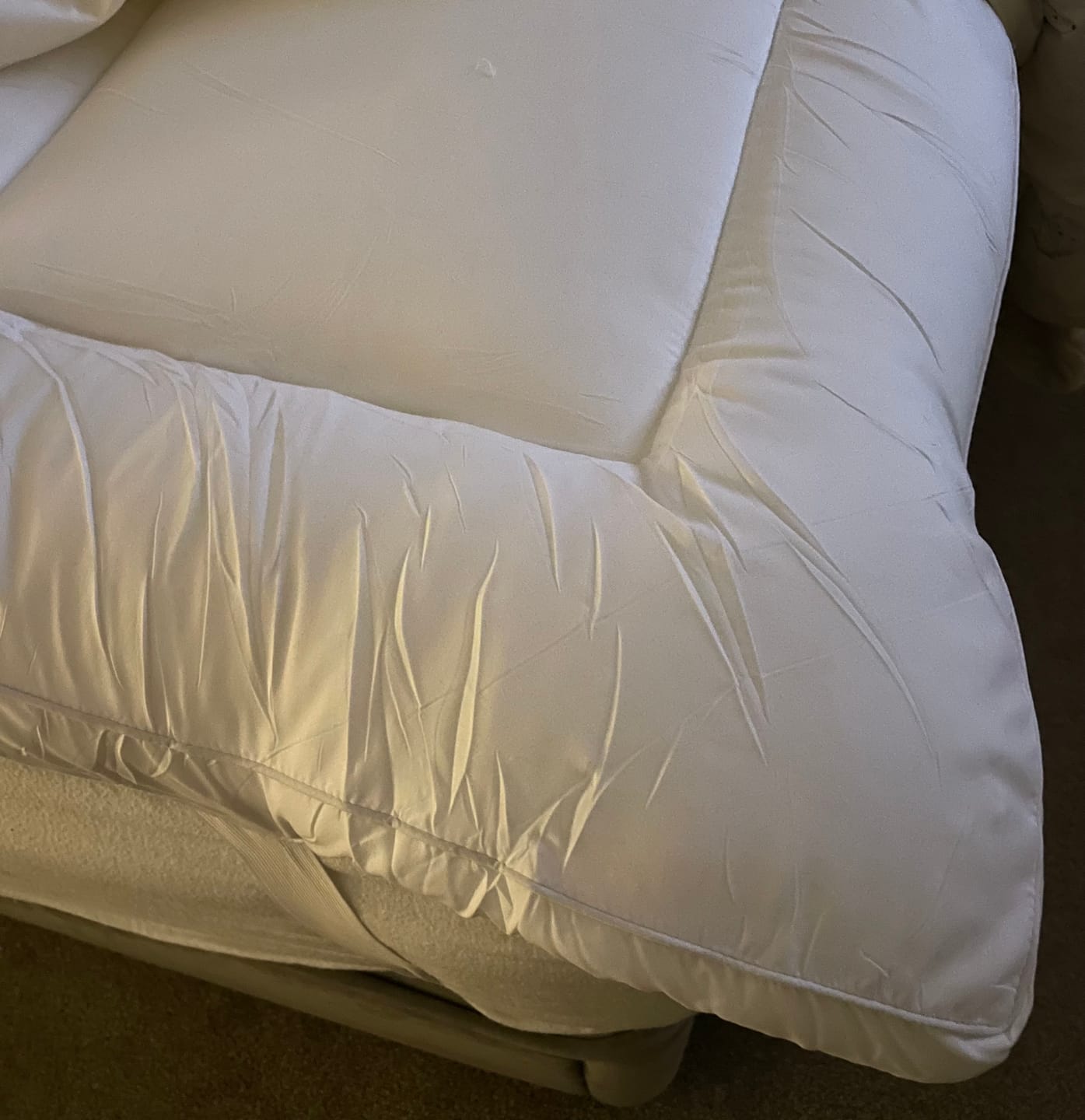 Customer photo review of CloudTopper™ Luxury Thick Mattress Topper