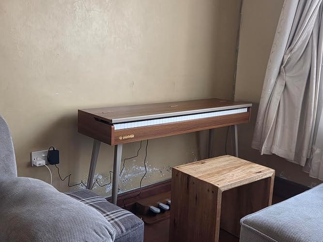 Customer photo review of Donner DDP-80 PLUS Weighted Digital Piano