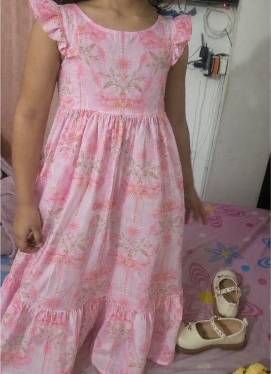 Customer photo review of Vestido Largo para niña - Sara