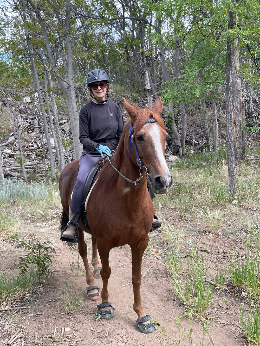 Customer photo review of Renegade® Classic Hoof Boot Seconds - Arizona Copper
