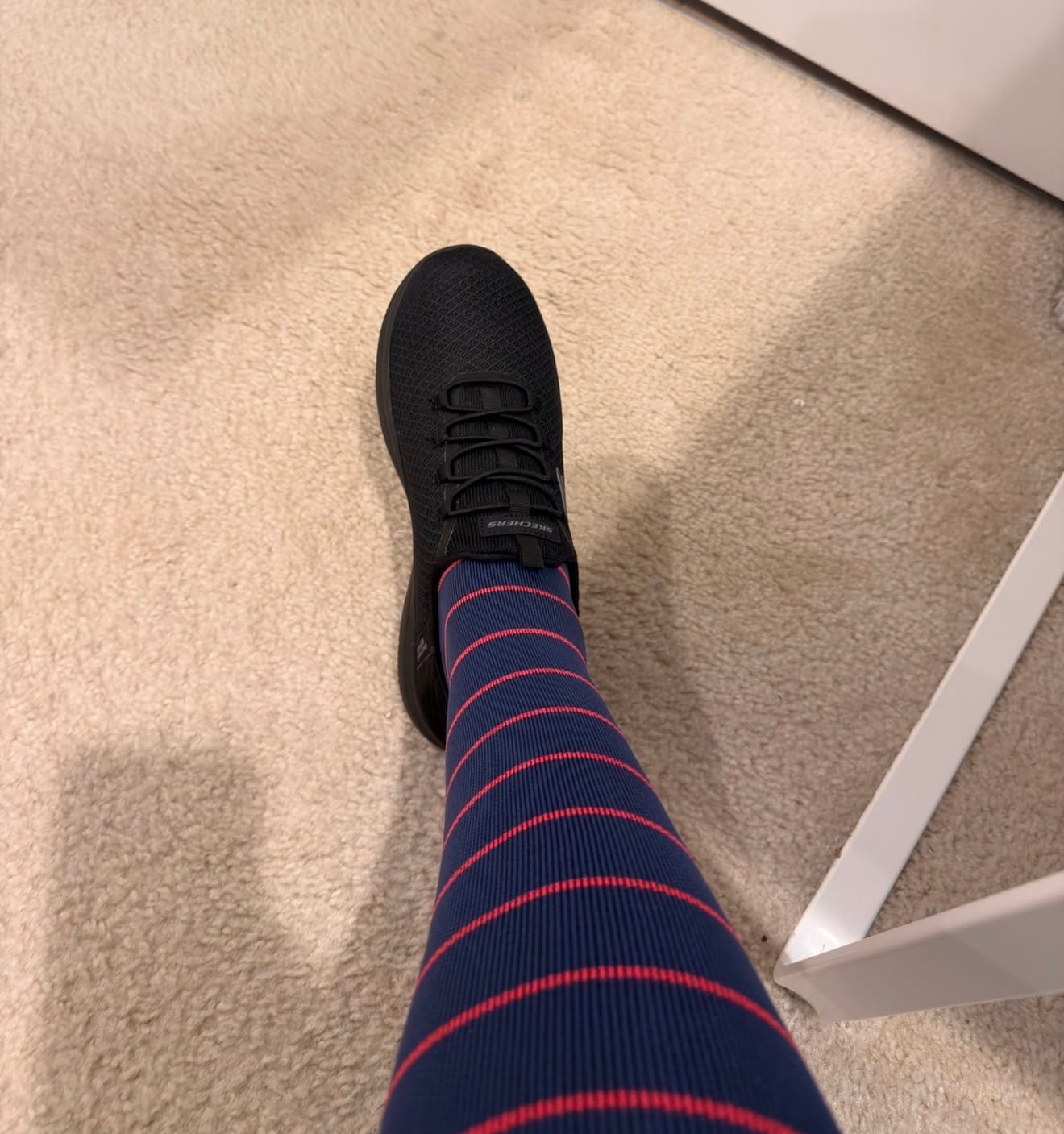Customer photo review of NurseStrong Performance Compression Socks