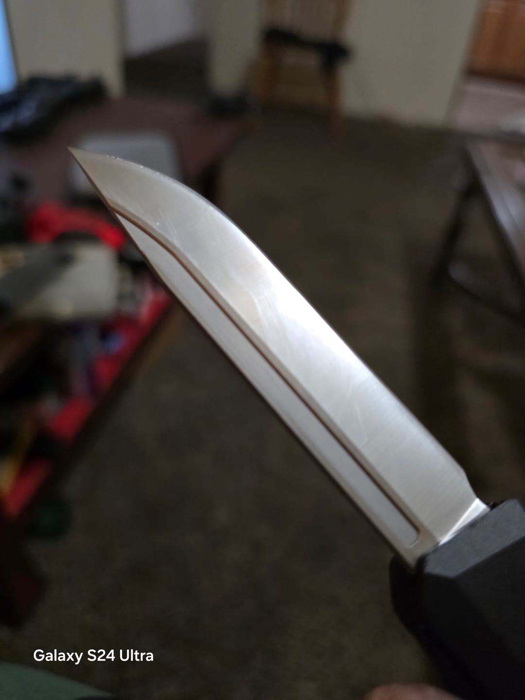 Customer photo review of VT Warwick Automatic OTF Knife | M390 or 14C28N Steel