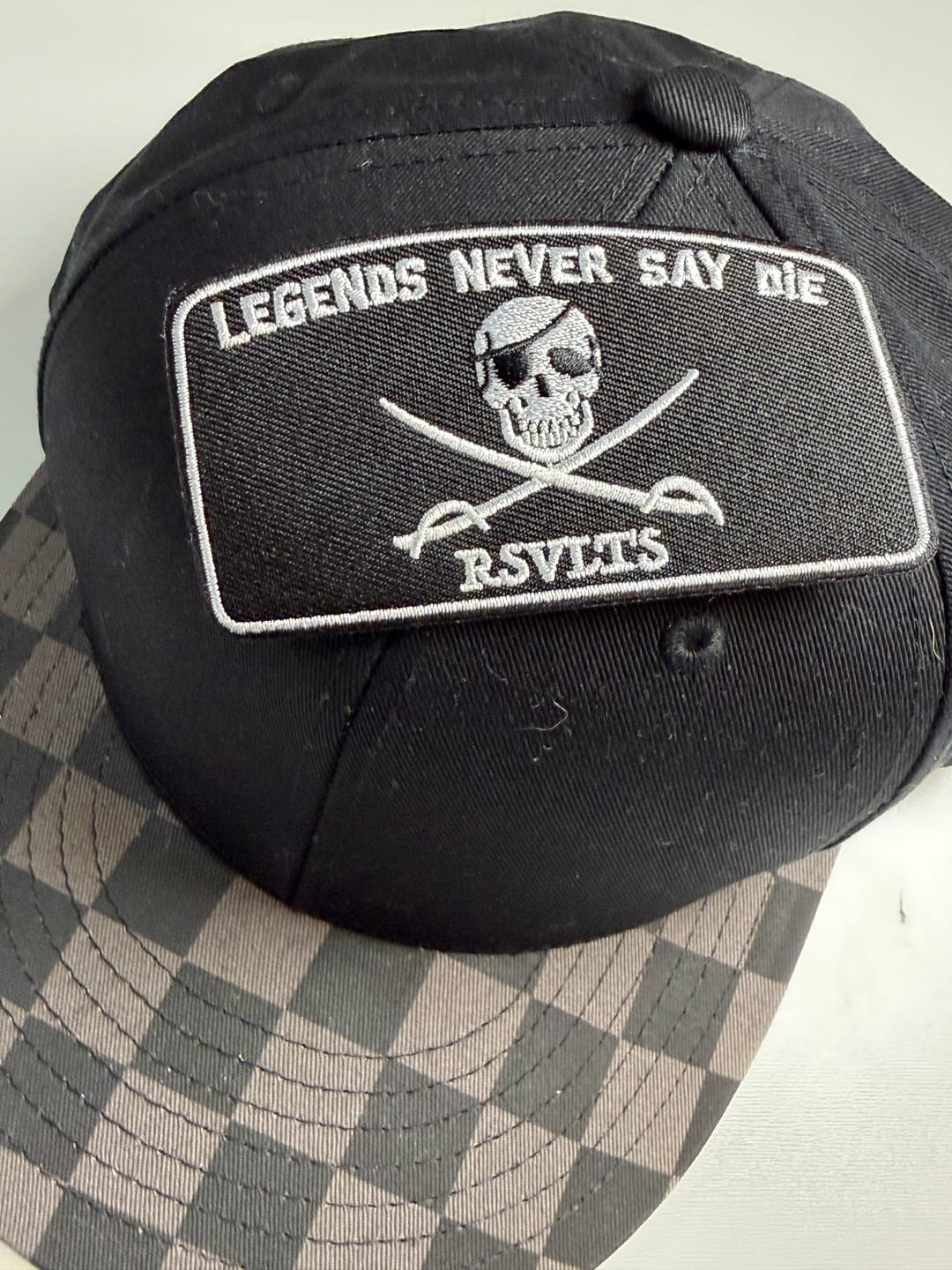 Customer photo review of Legends Never Say Die Patch