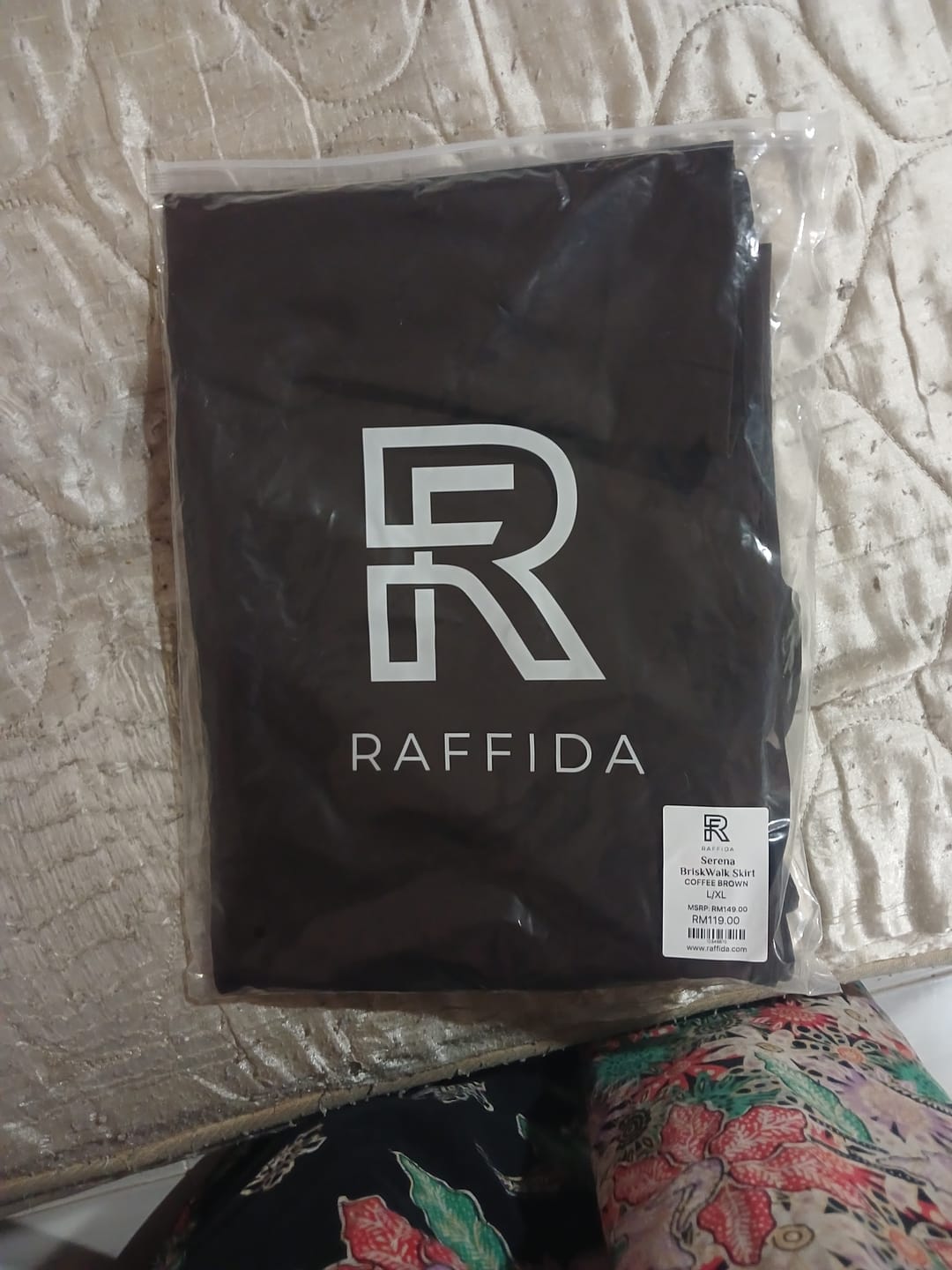 Customer photo review of (Pre-Order) Raffida Serena BriskWalk Skirt In Coffee Brown