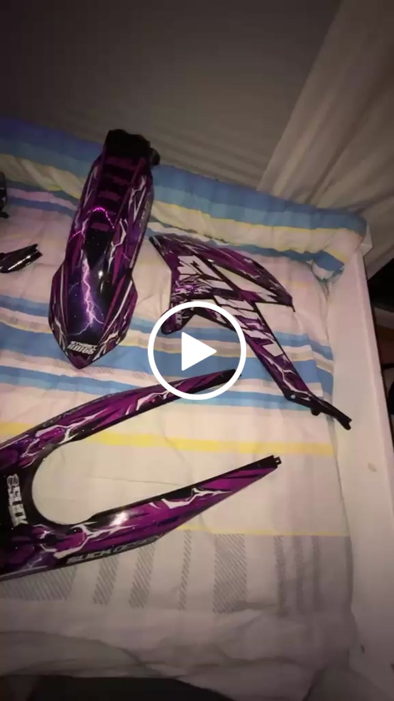 Customer video review of NEW! LIGHTNING - GRAPHICS KIT