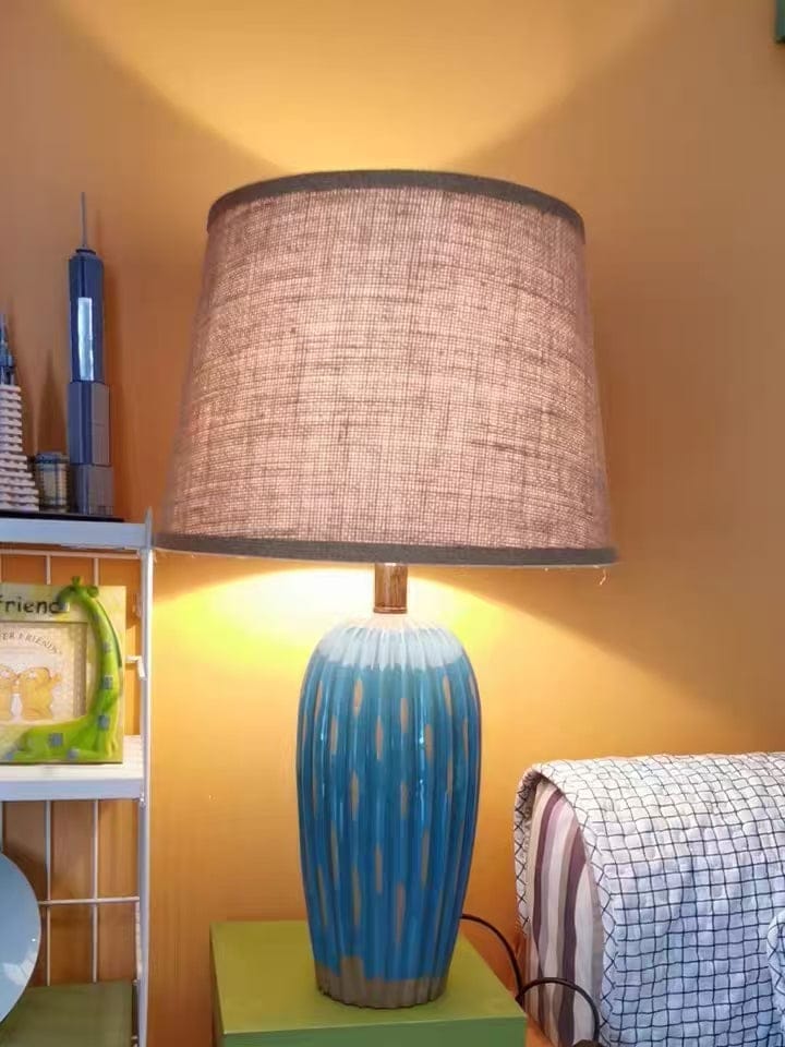 Customer photo review of American Vintage Ceramic Table Lamp
