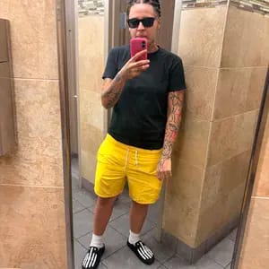 Customer photo review of Skeleton Mule Slides