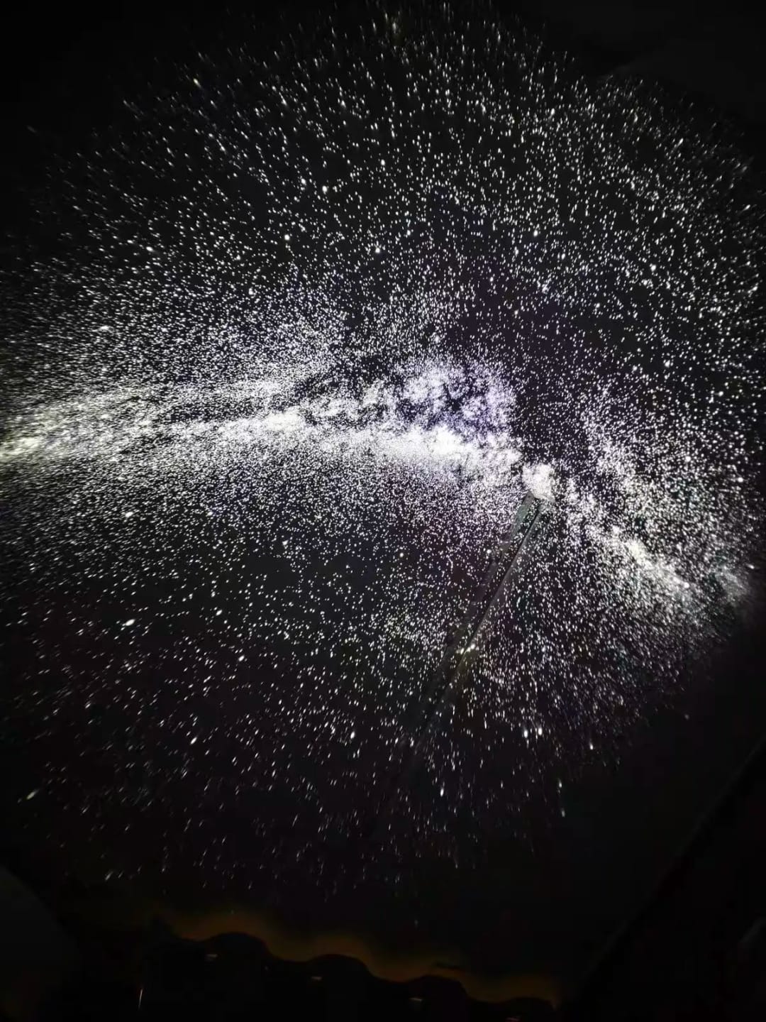 Customer photo review of Starry sky projection lamp