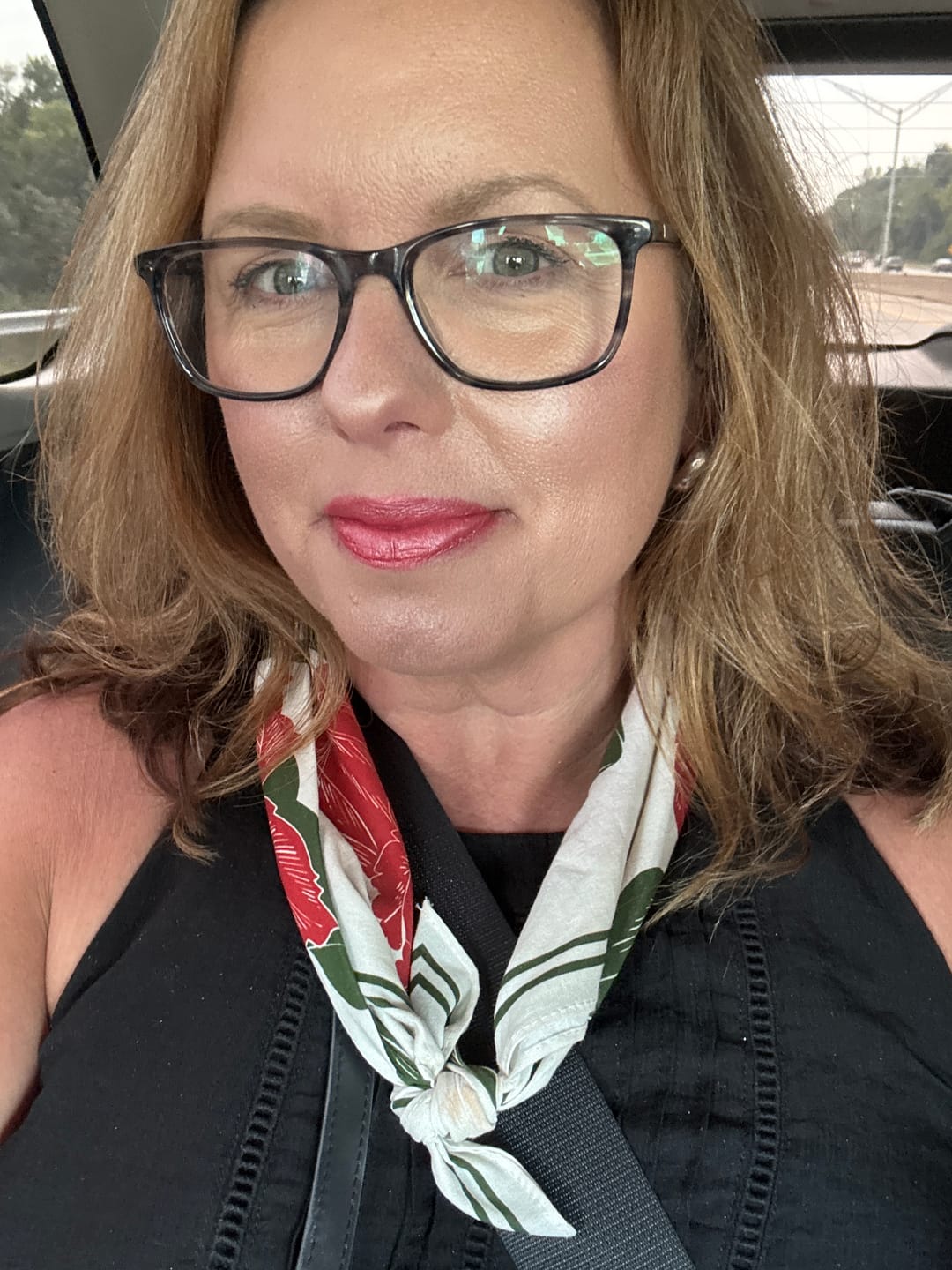 Customer photo review of Poppy Bandana