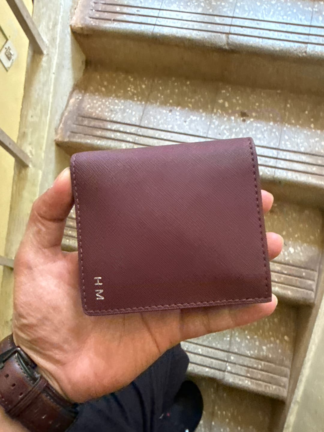 Customer photo review of SLEIGHT RFID BI-FOLD WALLET