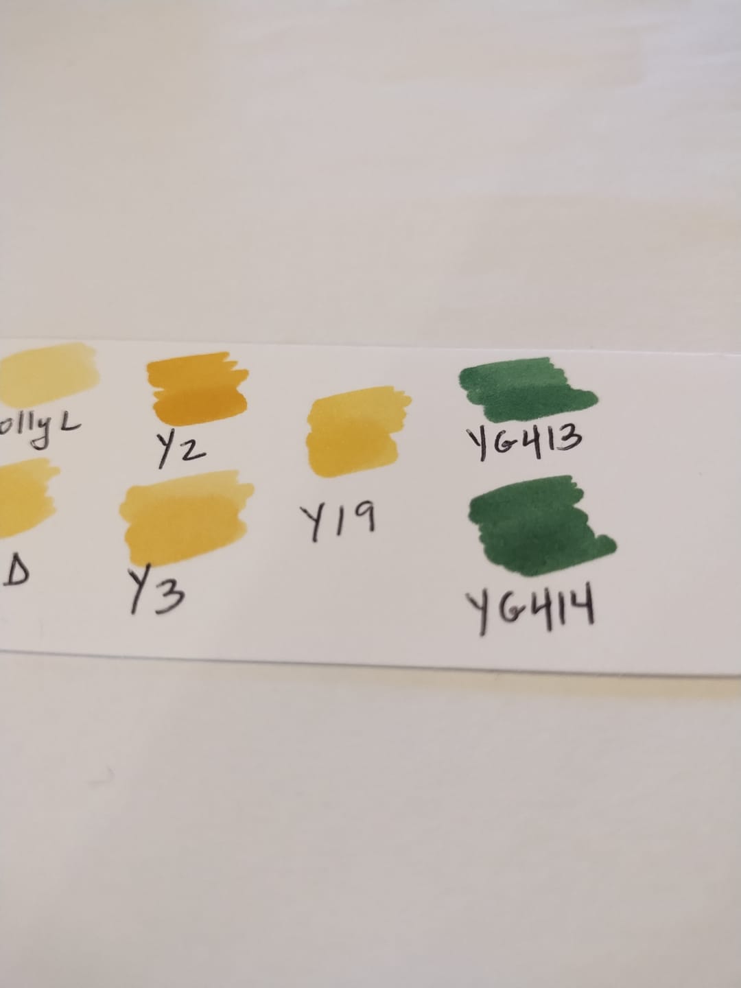 Customer photo review of Ohuhu Honolulu Y070 / Y19 Individual Marker, Brush & Chisel