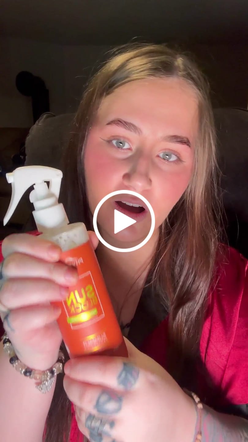 Customer video review of SunBlock Leave-in Milk