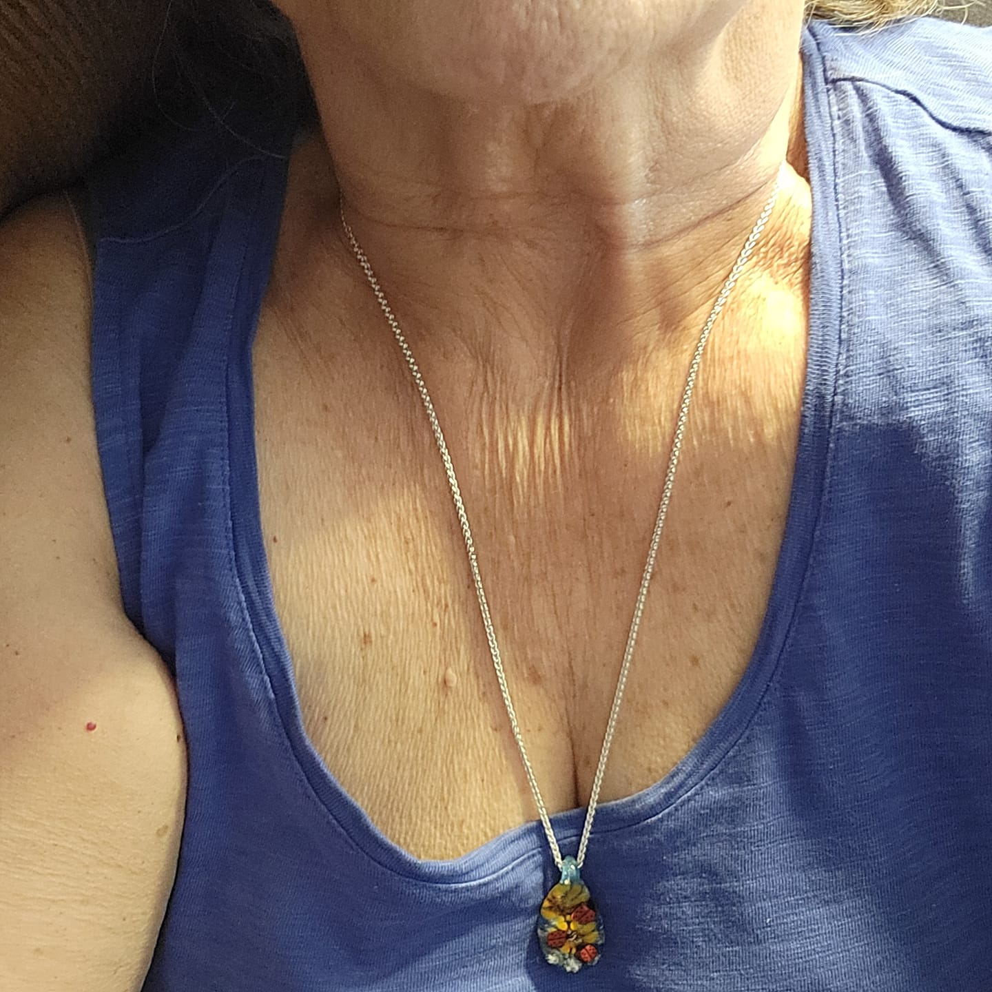Customer photo review of French Wheat Chains - Sterling Silver
