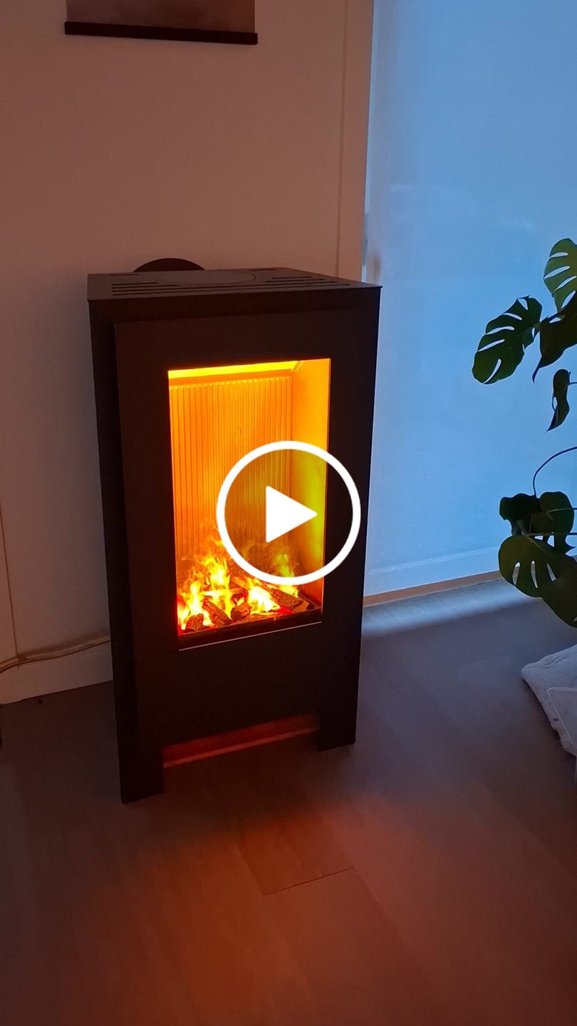 Customer video review of Dimplex Cassette Elektrische Waterdamphaard 400/600 LED 2.0 Eco - 41 cm
