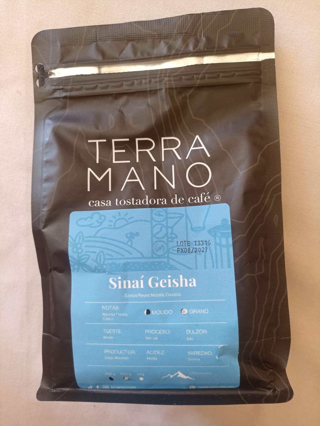 Customer photo review of Finca Sinaí, Café de Especialidad