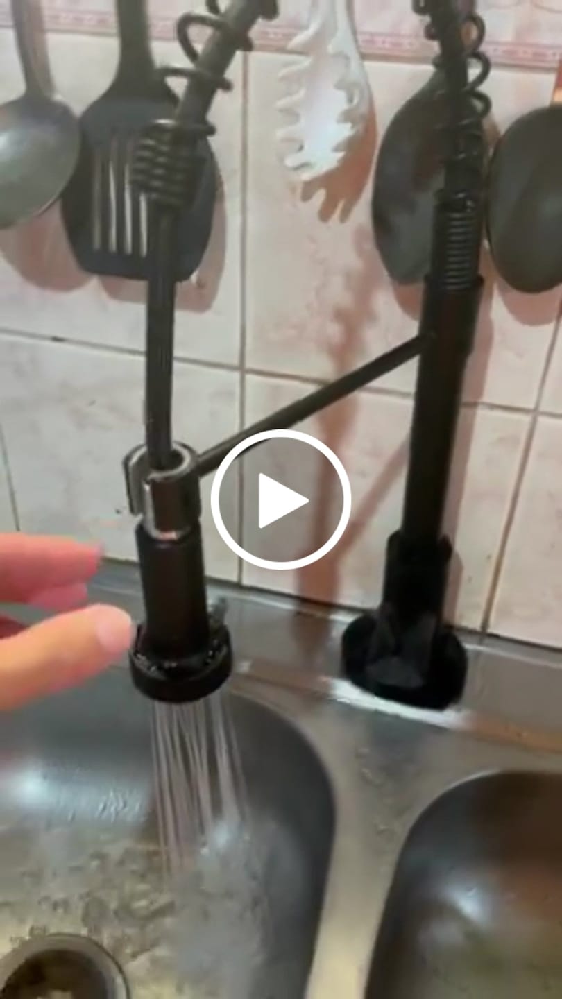Customer video review of Halmstad – Pull-Out Single-Handle Stainless Steel Kitchen Faucet