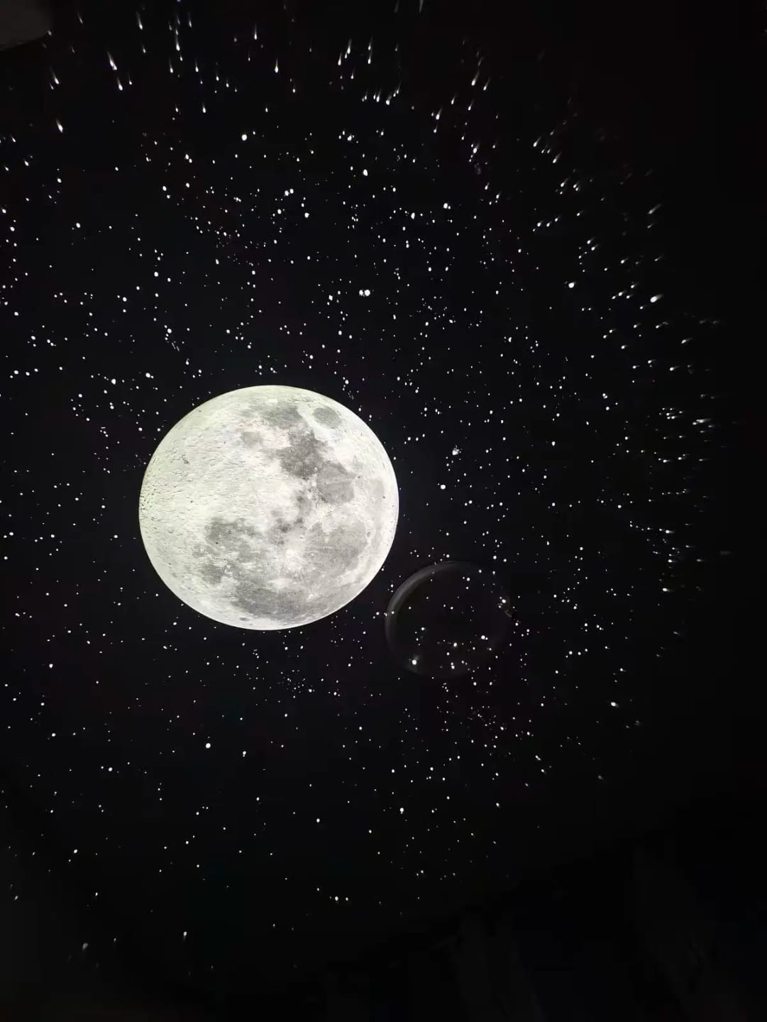 Customer photo review of Starry sky projection lamp