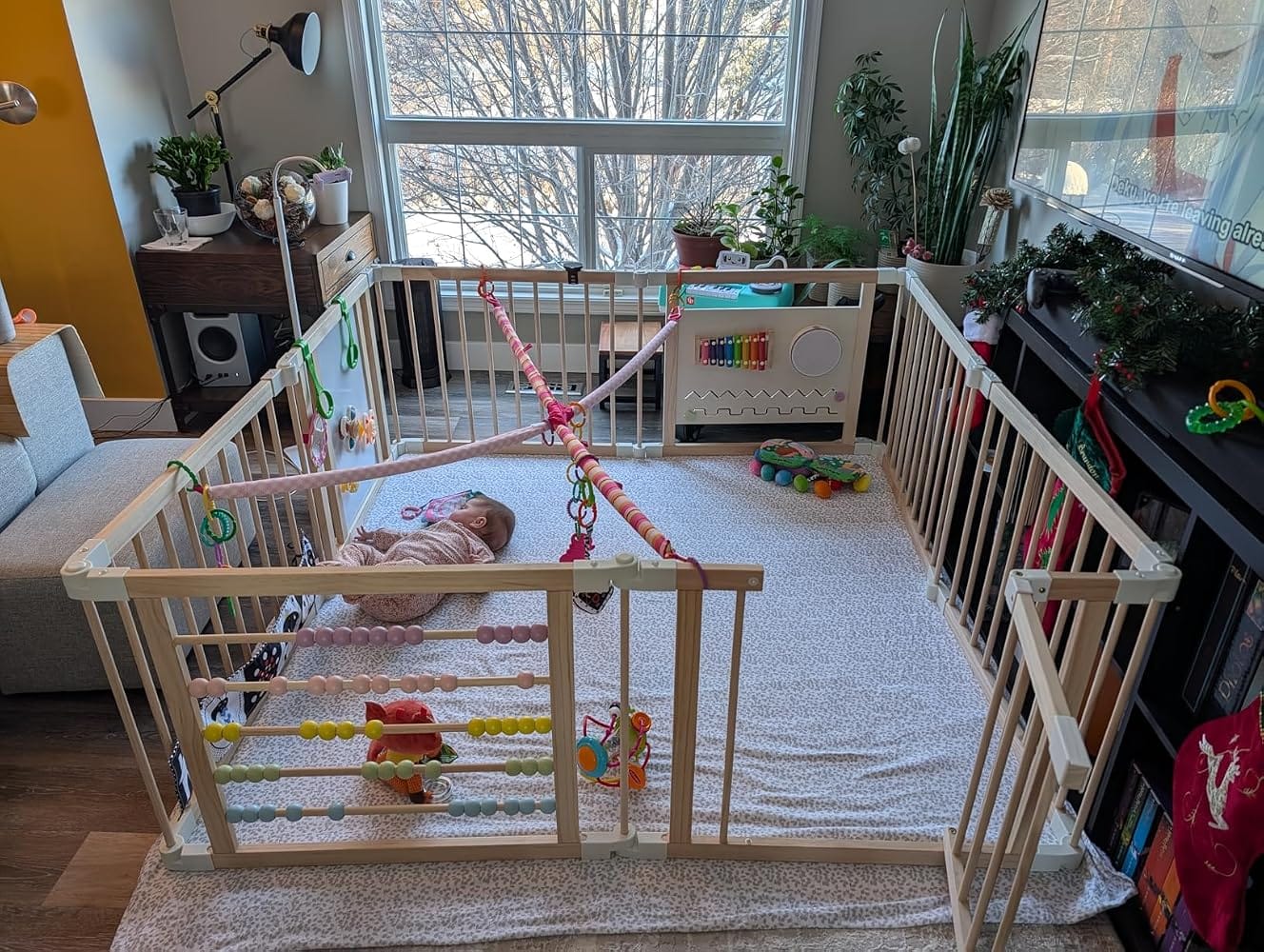 Customer photo review of Little Explorer Playpen