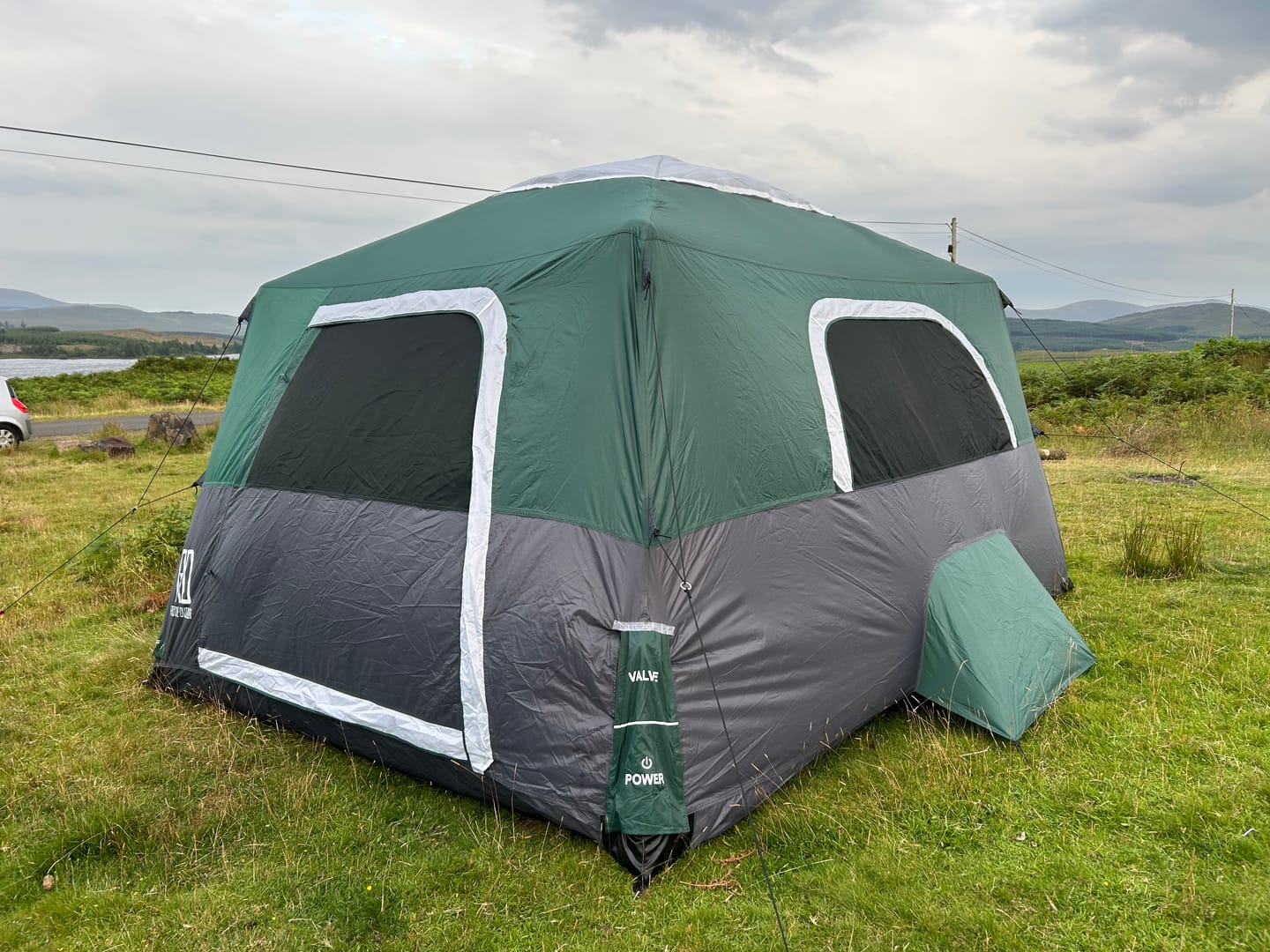 Customer photo review of 2-Step Cabin Tent