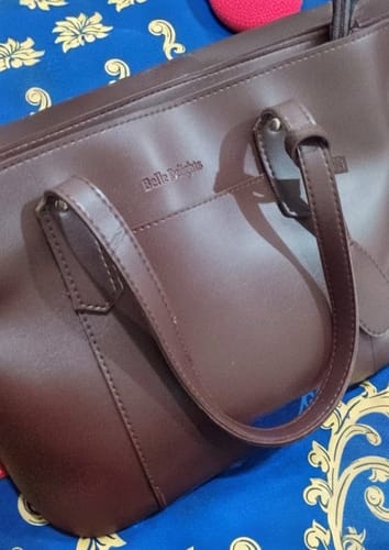 Customer photo review of Brown Belle The Perfect Tote Bag