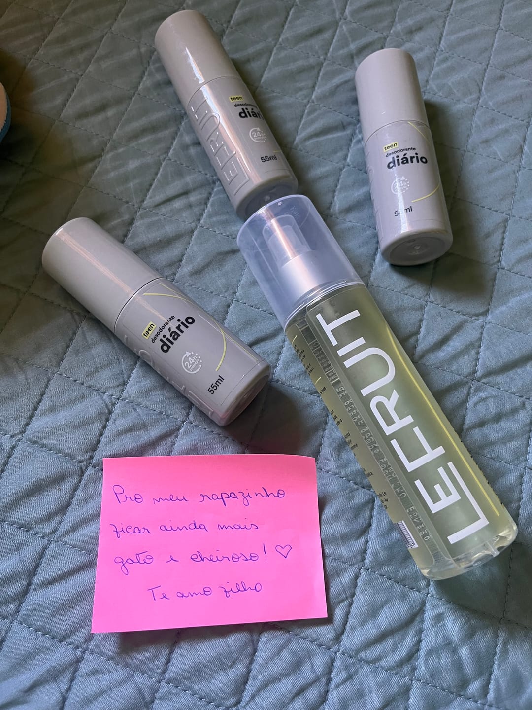 Customer photo review of Body Splash Diário Teen