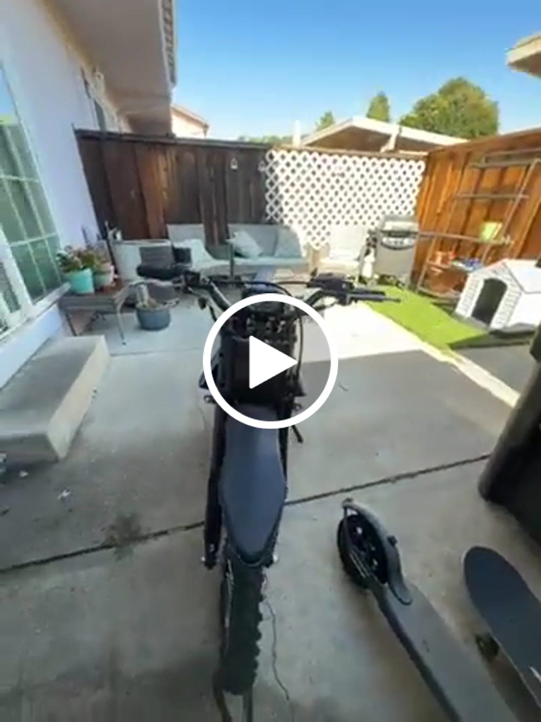 Customer video review of Glossy Motocutz Style Front Plate