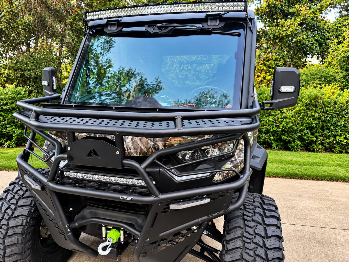 Customer photo review of REBEL Front Rack