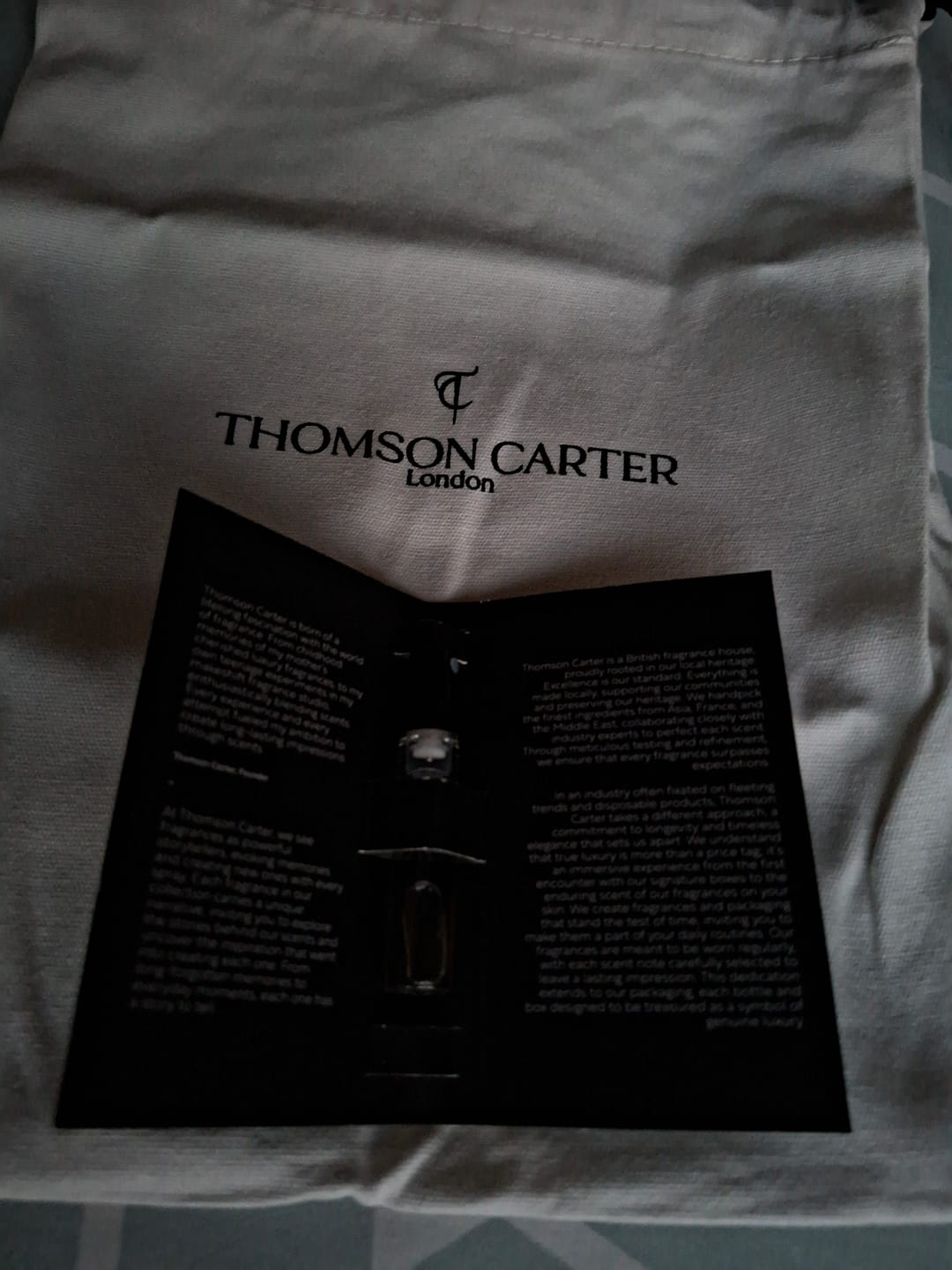 Customer photo review of Mr Carter | Eau de Parfum | 2ml