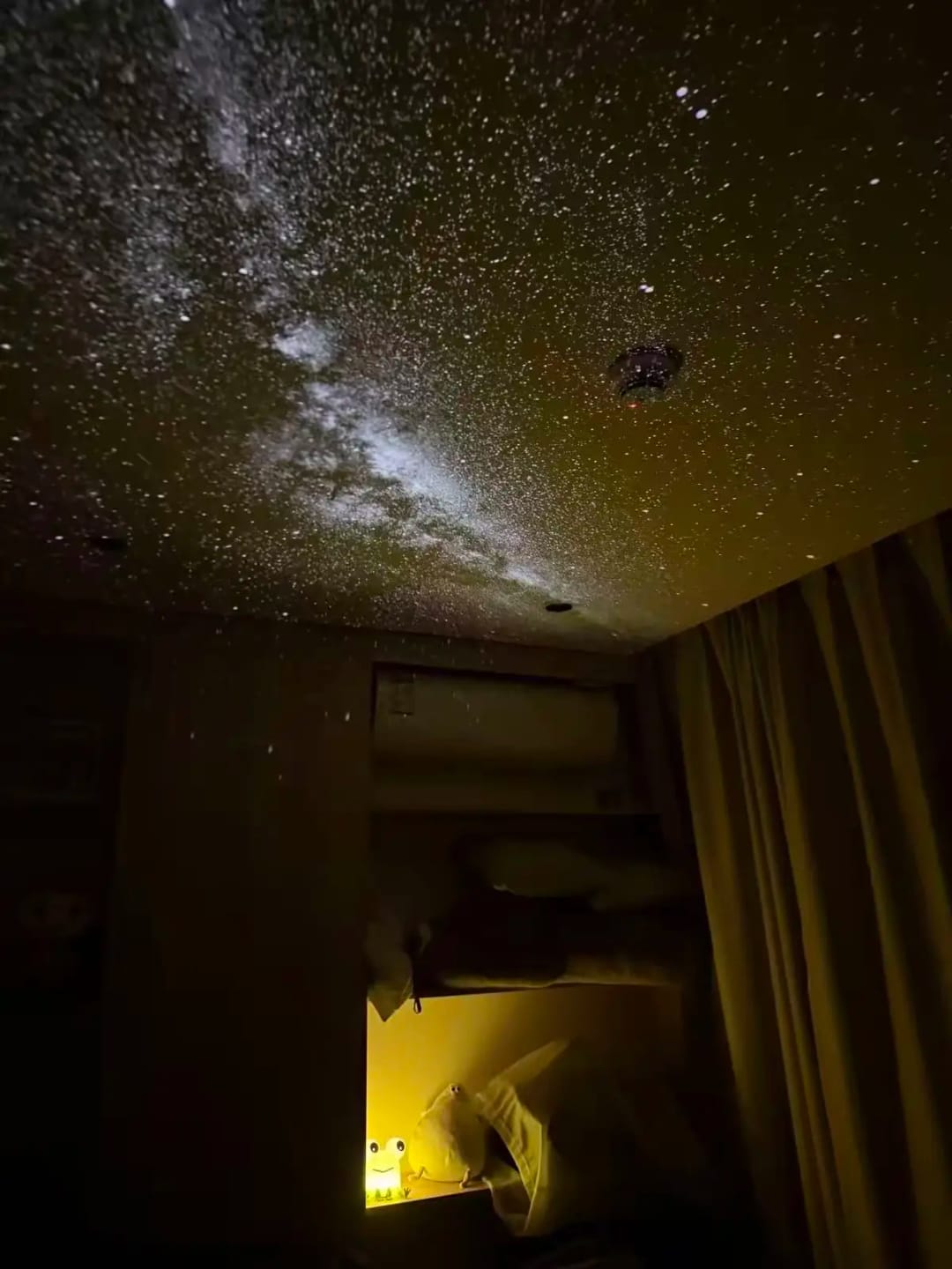 Customer photo review of Starry sky projection lamp