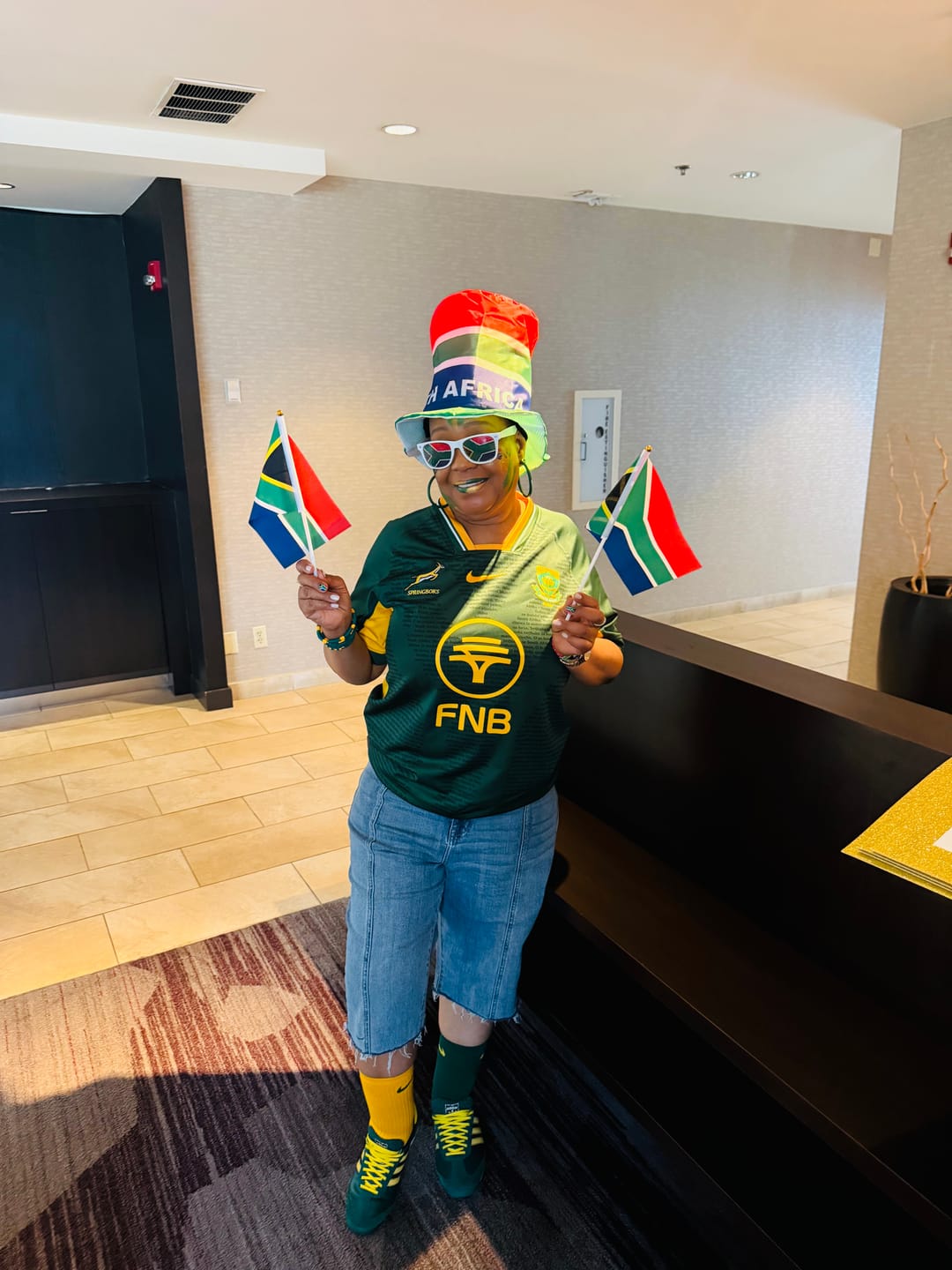 Customer photo review of Springboks Nike Youth 2026 RGR Stadium Jersey
