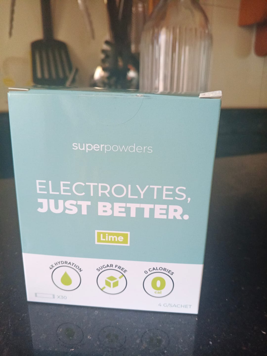 Customer photo review of LIME ELECTROLYTES