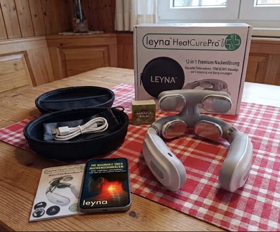 Customer photo review of HeatCurePro 2.0 – Professionelle Tiefenwärme-Massage für deinen Nacken