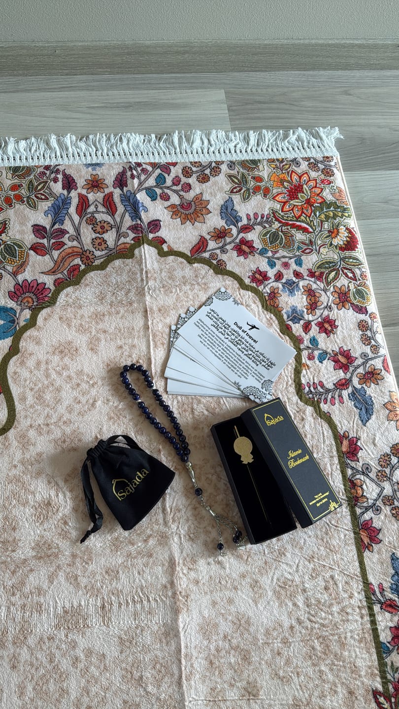 Customer photo review of Barakah Padded Prayer Mat