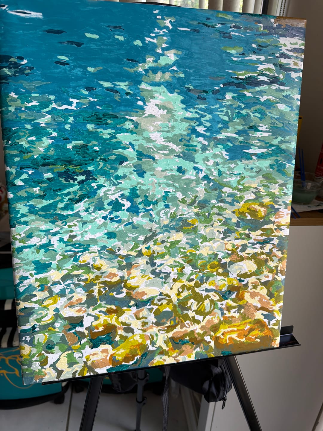 Customer photo review of Dream Water | Paint by Number
