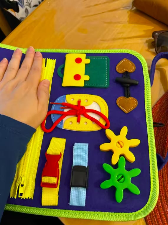 Customer photo review of TravelPlay Board - Rustige ritten zonder scherm