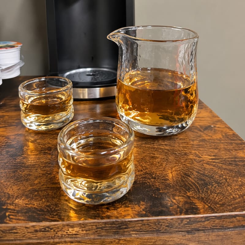 Customer photo review of Rinzu Series Glass Teacup