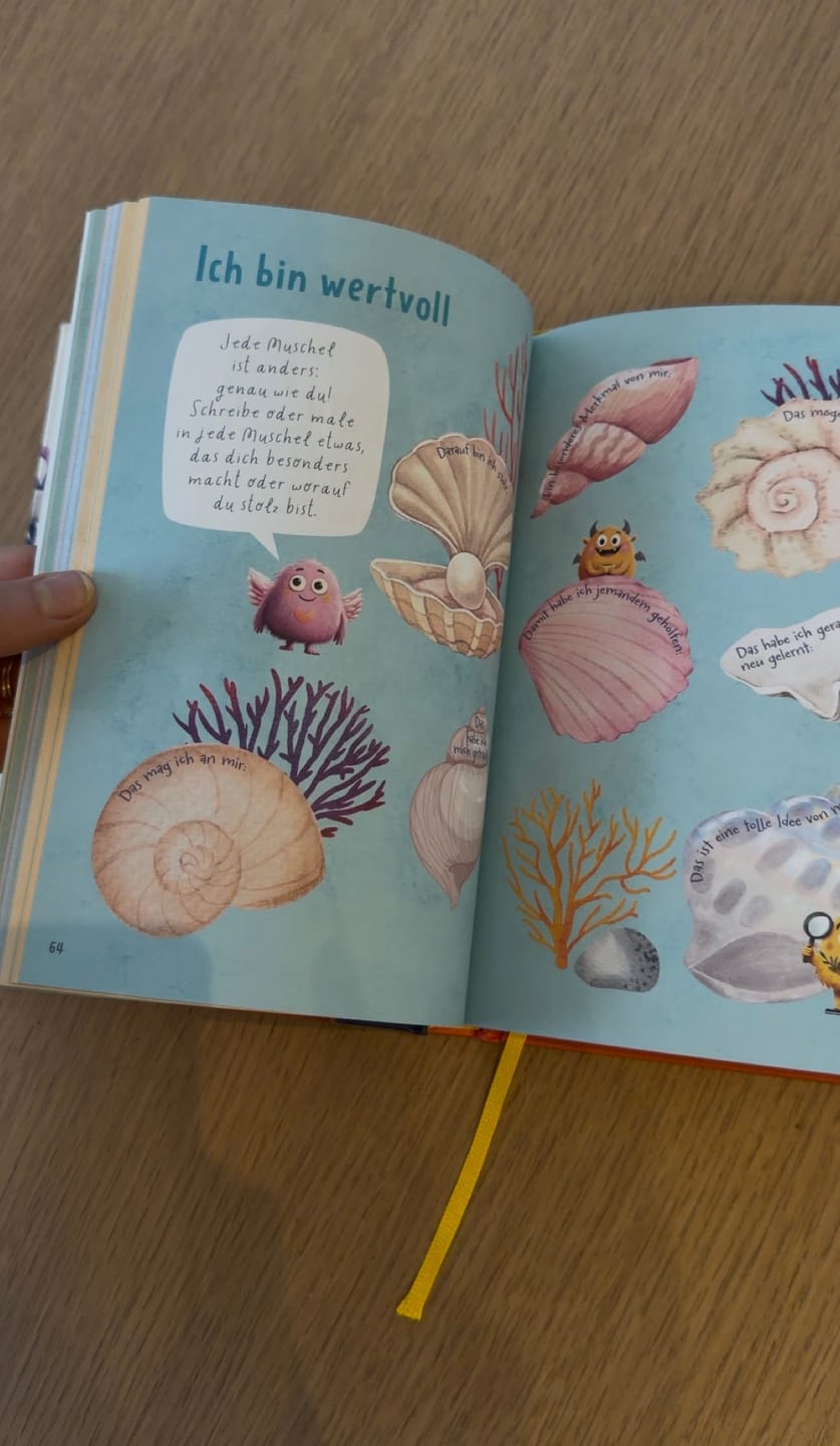 Customer photo review of Gefühlstagebuch Kinder