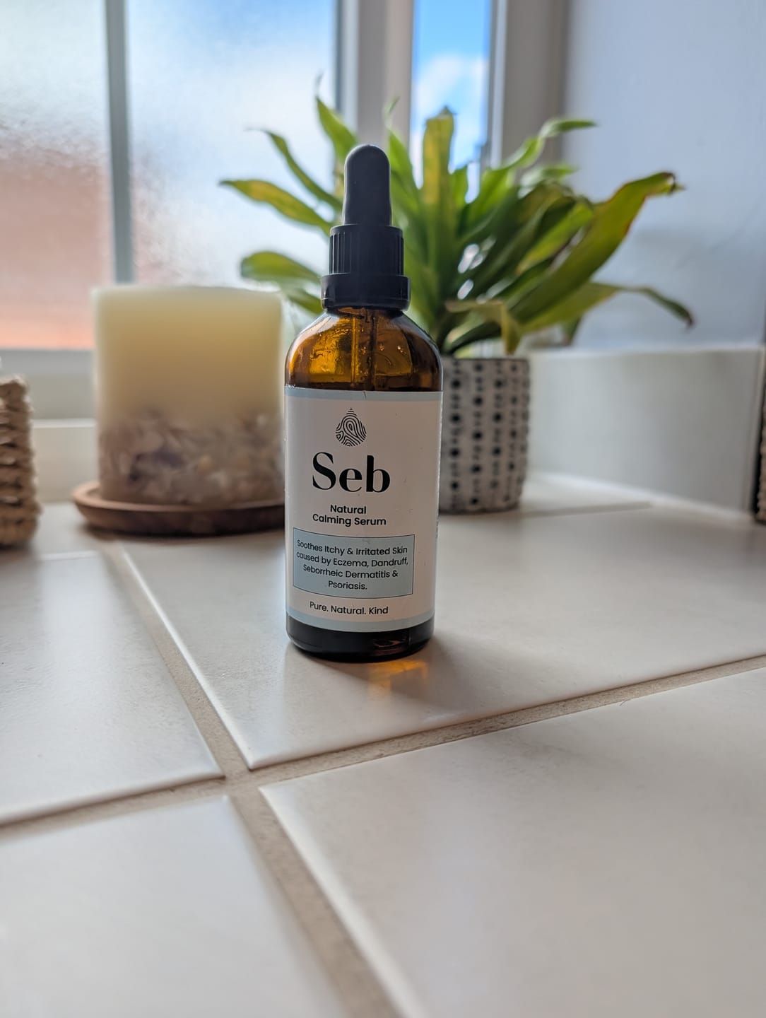 Customer photo review of Seb Natural Calming Serum
