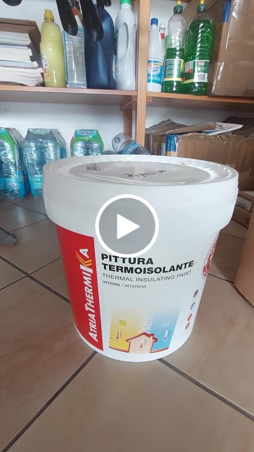 Customer video review of ATRIATHERMIKA - pittura termoisolante per interni