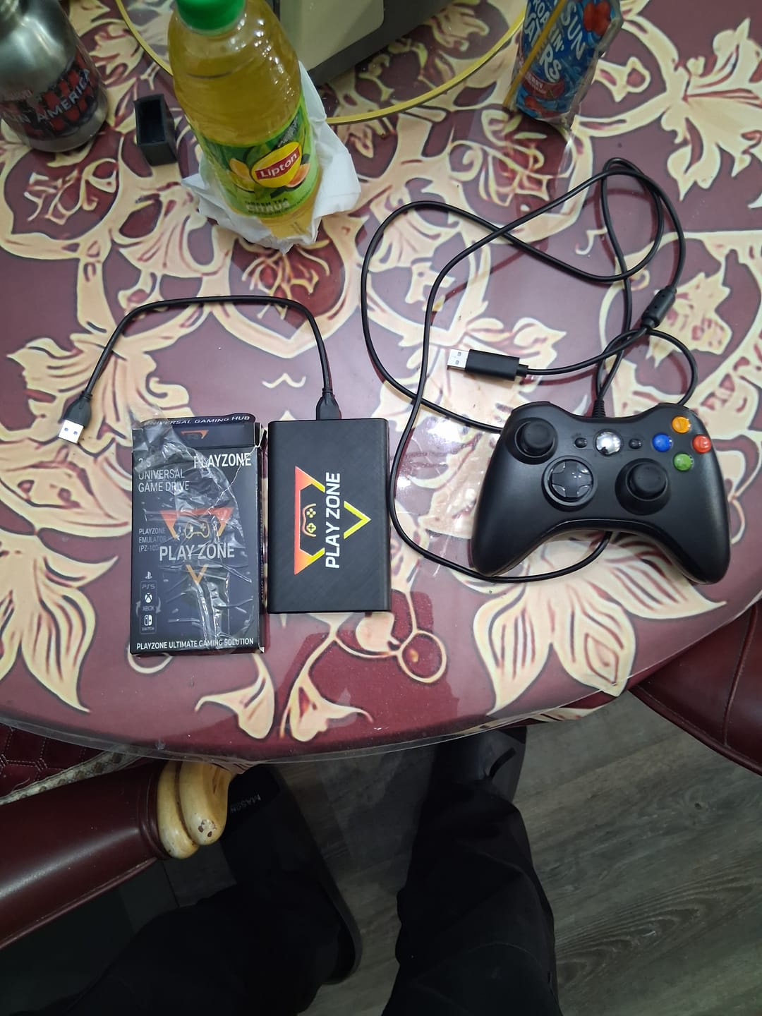 Customer photo review of All-in-One Gaming System – Plug & Play in Seconds Playzone™