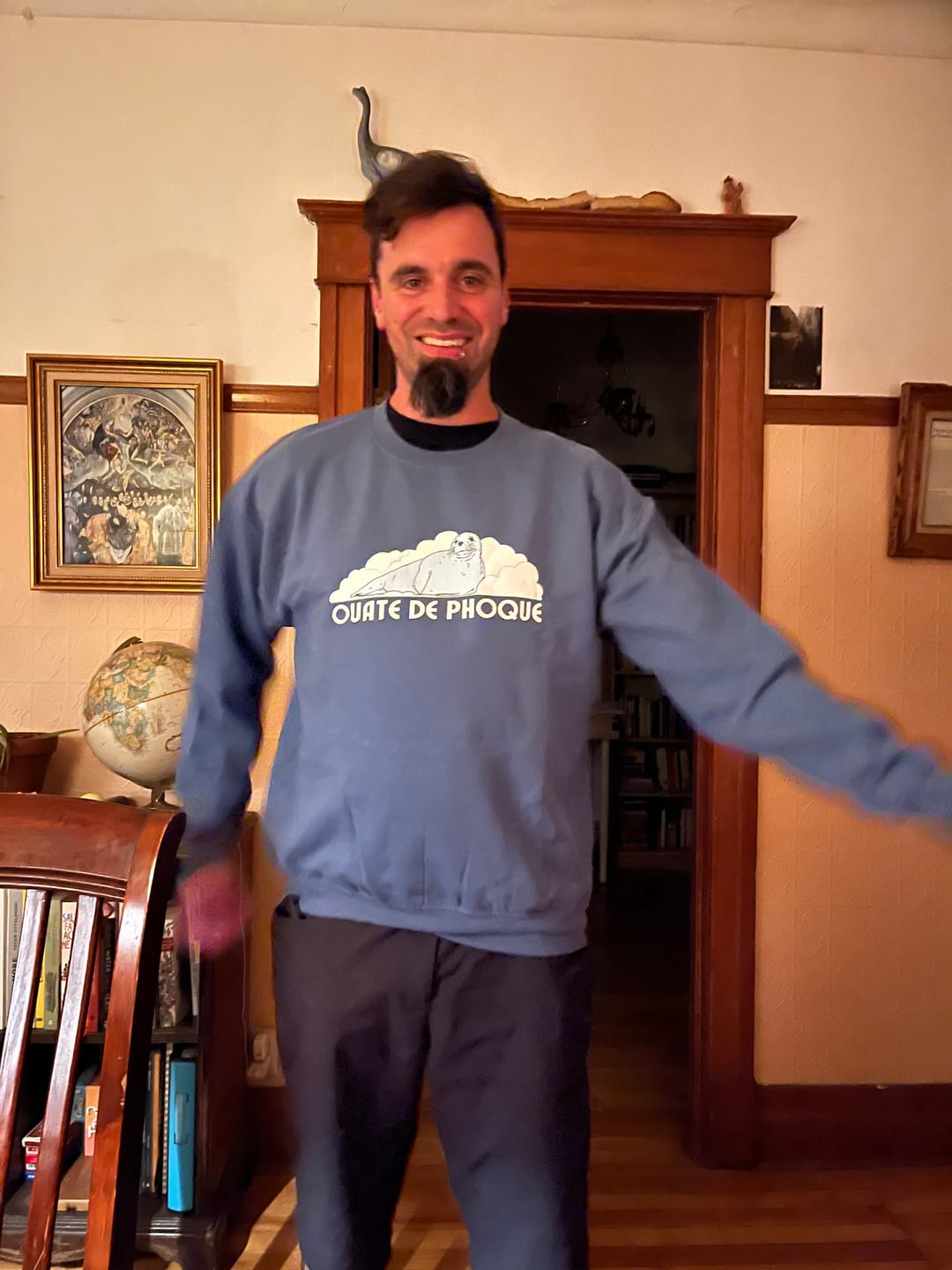 Customer photo review of Sweatshirt Ouate De Phoque