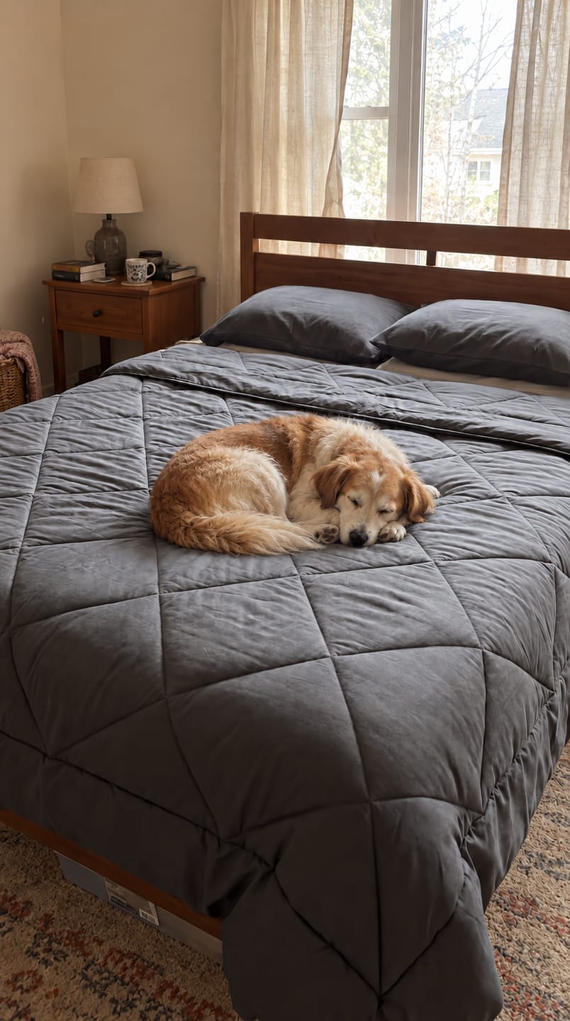 Customer photo review of CloudDream - 2-in-1 Ganzjahresdecke