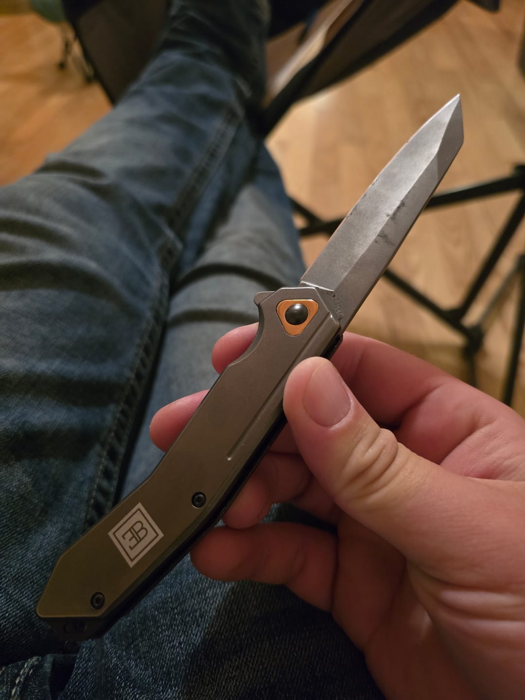 Customer photo review of BRÜTEDGE™ Phantom Knife