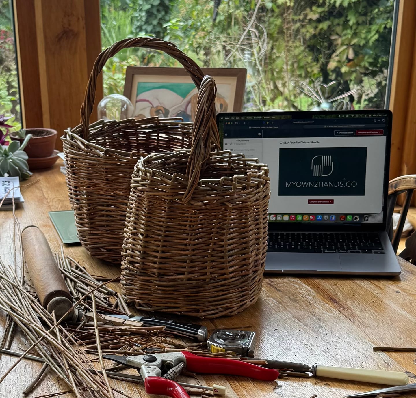 Customer photo review of The Berry Basket - Course and Kit