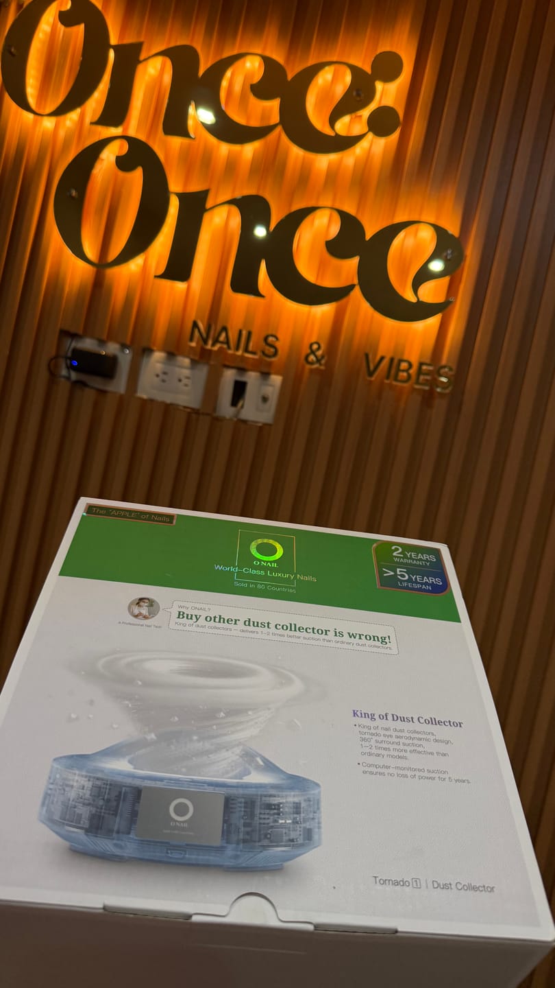 Customer photo review of ONAIL Plug-in Nail Dust Collector Tornado No.1
