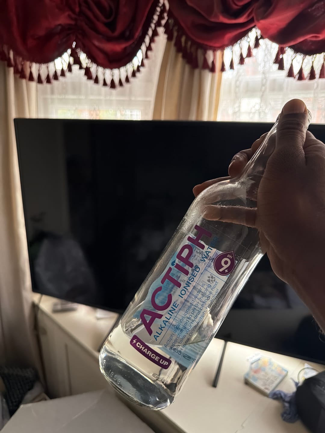 Customer photo review of Actiph Alkaline Ionised Water - 12 x 750ml