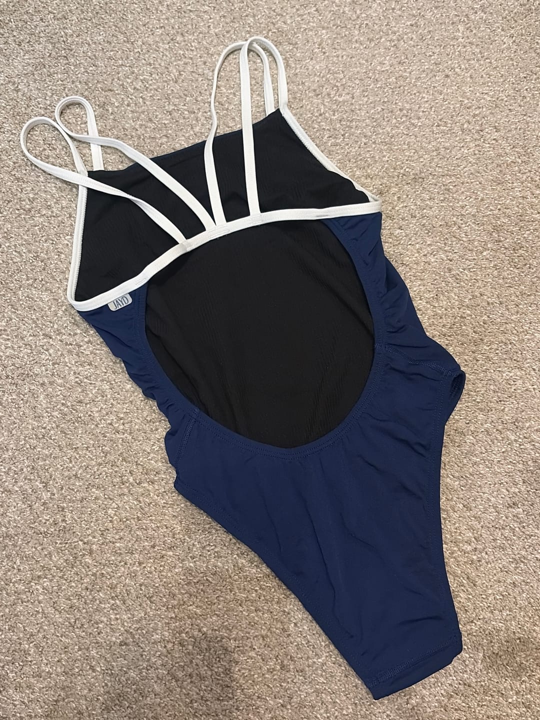Customer photo review of FINLEY ONE PIECE - Navy|White