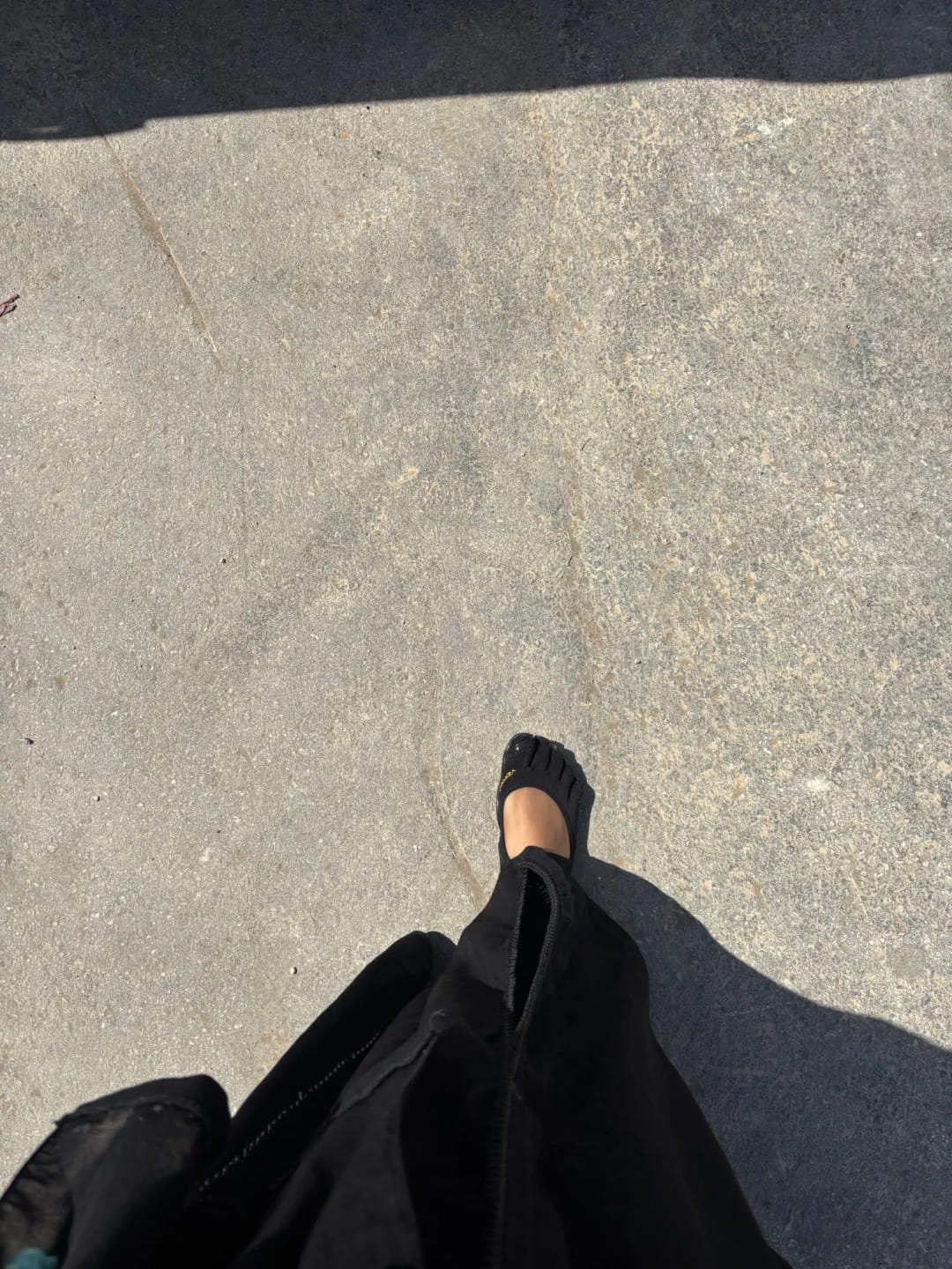 Customer photo review of Five Toe Shoes