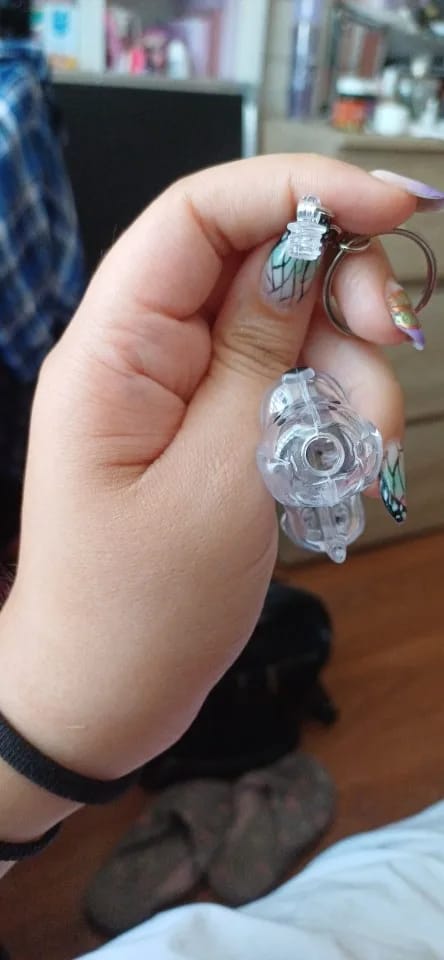 Customer photo review of Llavero GuardaPelito